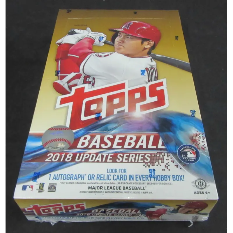 2018 Topps Baseball Update Series Box (Hobby) (36/10)