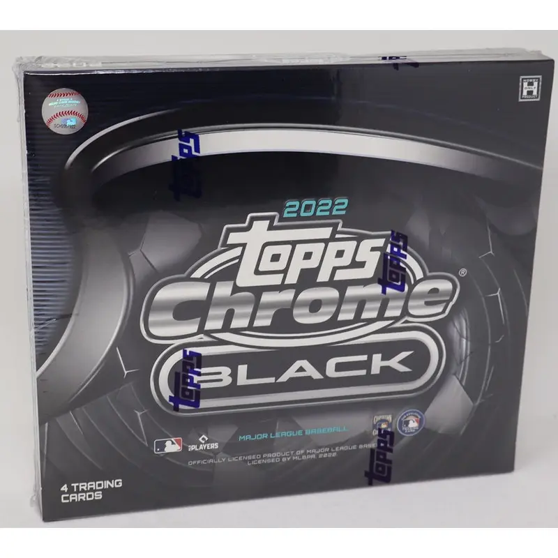 2022 Topps Chrome Black Baseball Box (Hobby) (4 Cards)