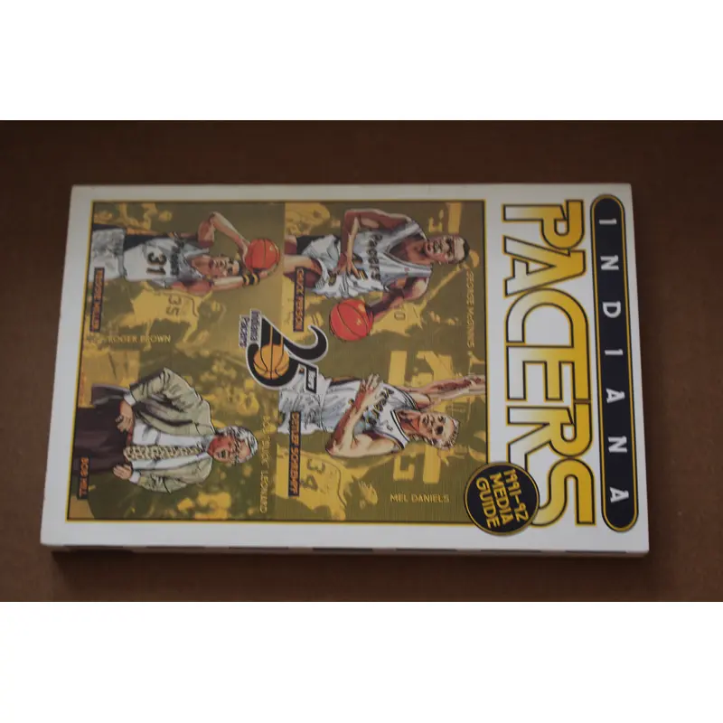 1991-92 Indiana Pacers Media Guide