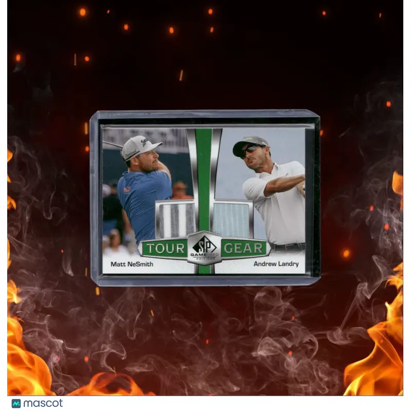 2024 SP Game Used Golf Matt NeSmith / Andrew Landry Dual Tour Gear #TG2-NL