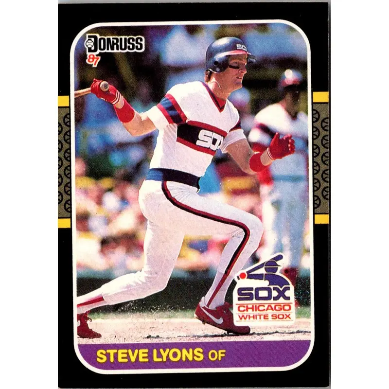 1987 Donruss Steve Lyons #409