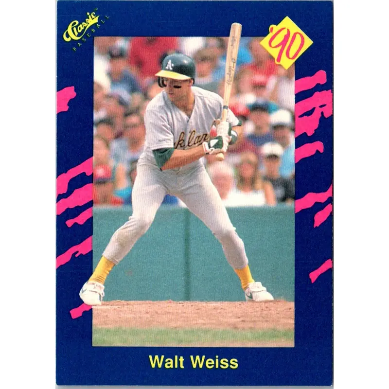 1990 Classic Blue Walt Weiss #46