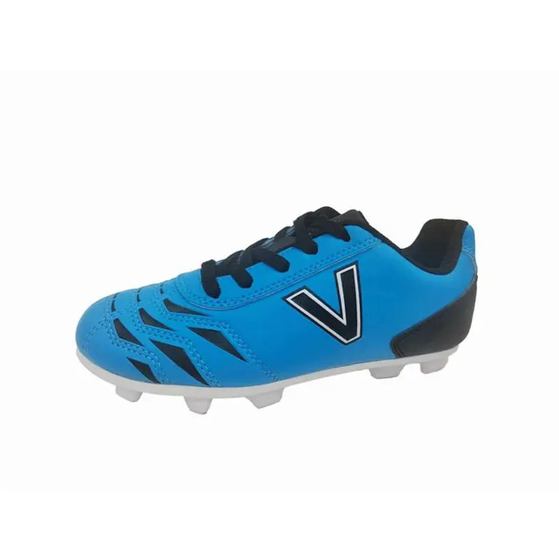 New Victor Sierra Kids Cattura MD Jr Soccer Shoes Blue/Black Size 2