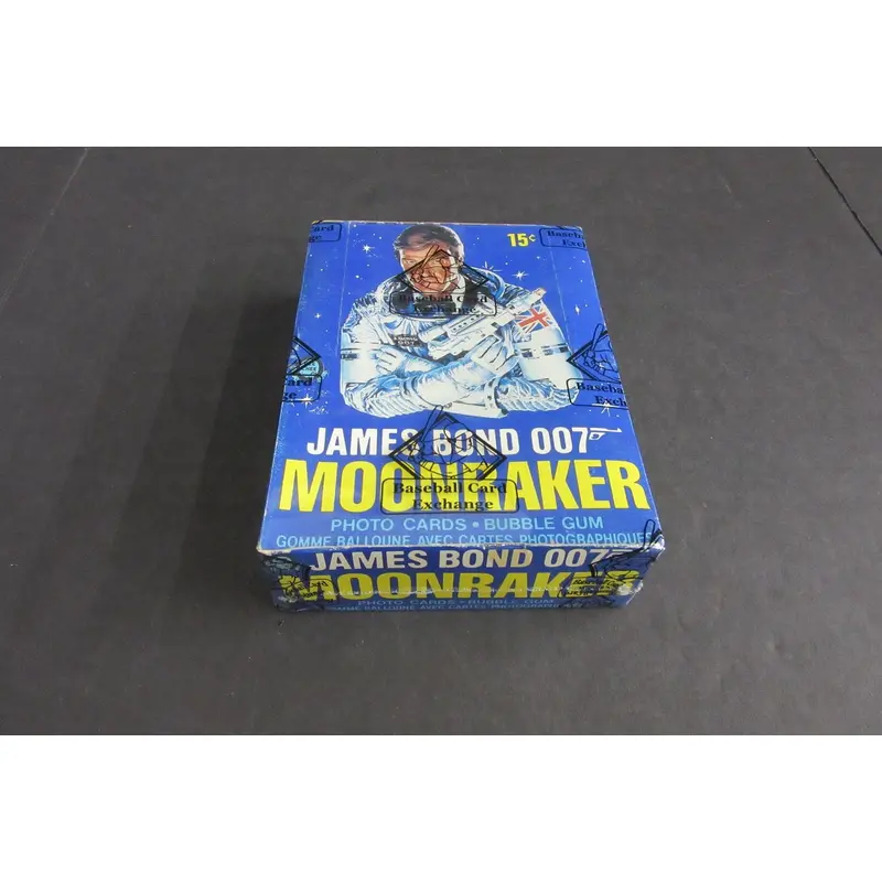 1979 OPC O-Pee-Chee James Bond 007 Moonraker Unopened Wax Box (BBCE)