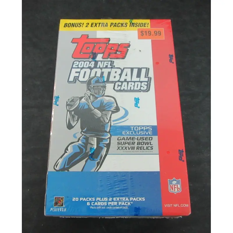 2004 Topps Football Blaster Box (22/6)