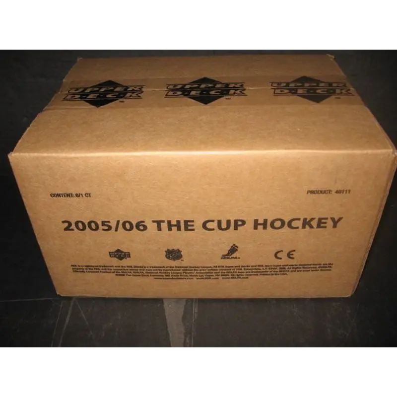 2005/06 Upper Deck The Cup Hockey Case (6 Box)