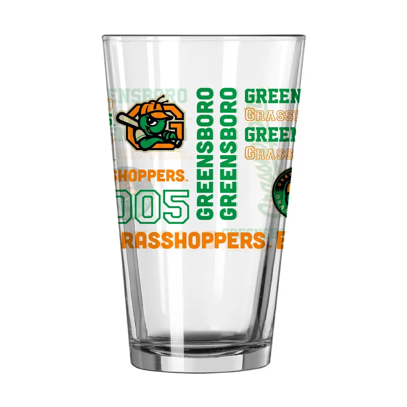 16oz Pint Glass