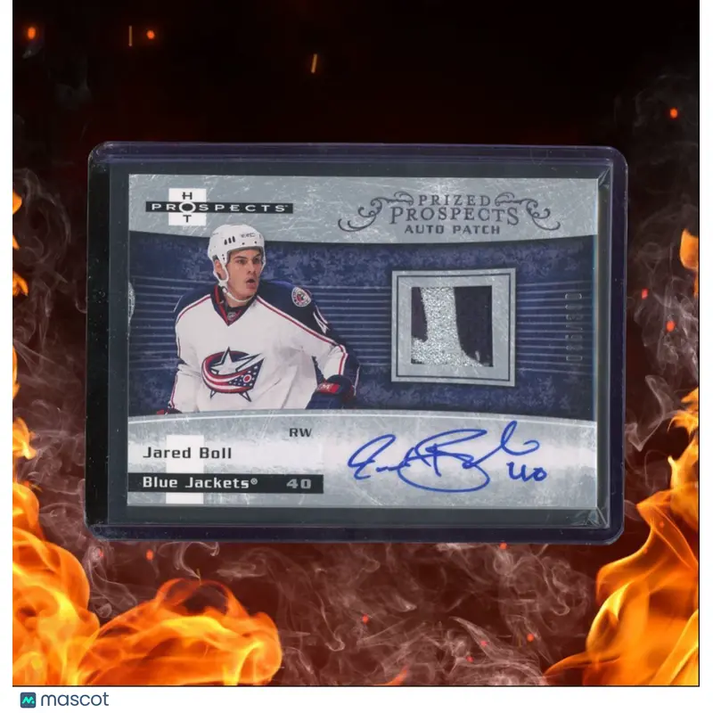 2007-08 Fleer Jared Boll Prized Prospects Rookie Auto 035/399 #244