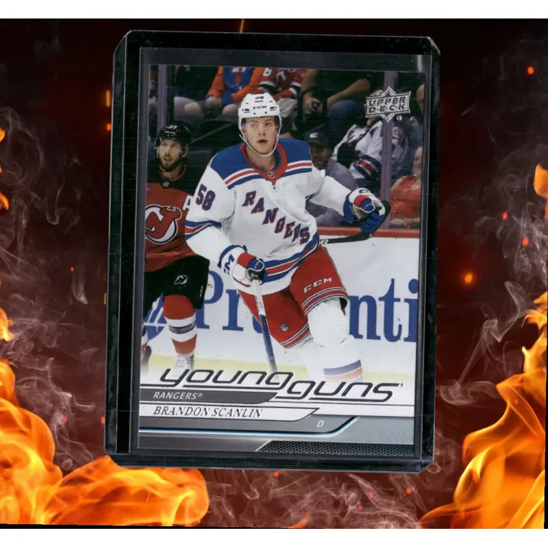 2024-25 Upper Deck Brandon Scanlin Young Guns (D) Rookie #454