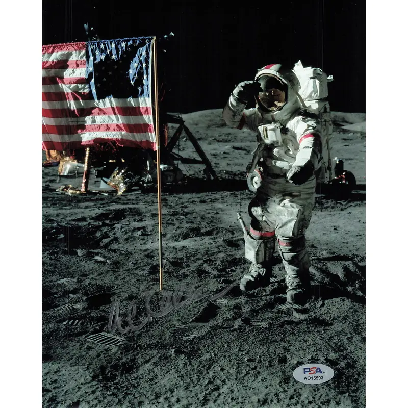 Al Koller signed 8x10 photo PSA/DNA Autographed Space Worker