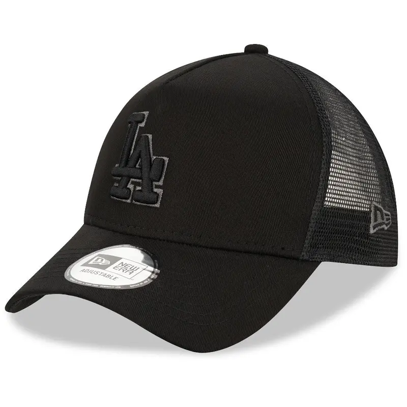 BOB Team Logo Trucker Cap - Los Angeles Dodgers - Black