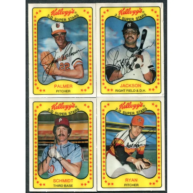 1981 Kellogg's Baseball Complete Set NM NM/MT (66) (23-176)