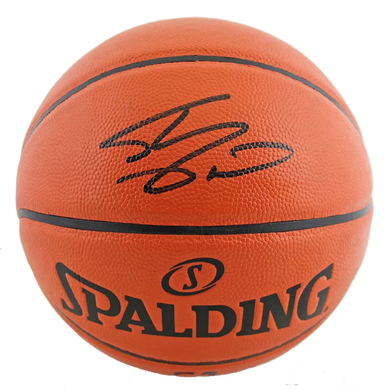 Lakers Shaquille O'Neal Signed Game Ball Series Basketball w/ Black SIg BAS