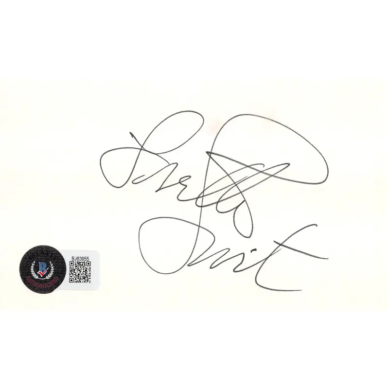 Loretta Swit M*A*S*H Authentic Signed 3x5 Index Card Autographed BAS #BJ63955