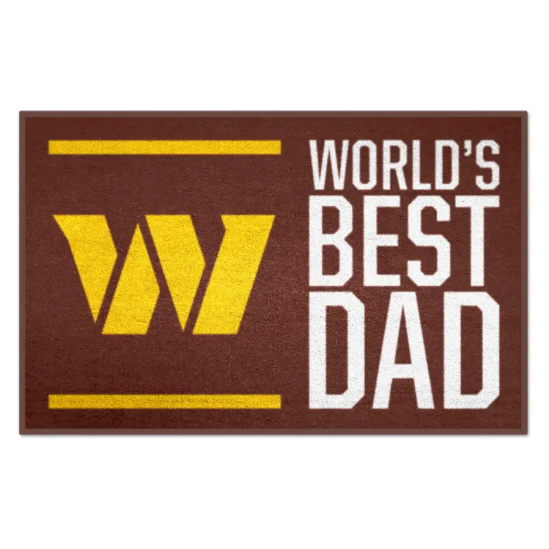 NFL - Washington Commanders Starter Mat - World's Best Dad
