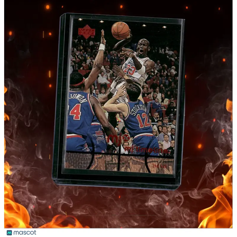 1998-99 Upper Deck MJx Michael Jordan MJ Timeline 2nd Half #73