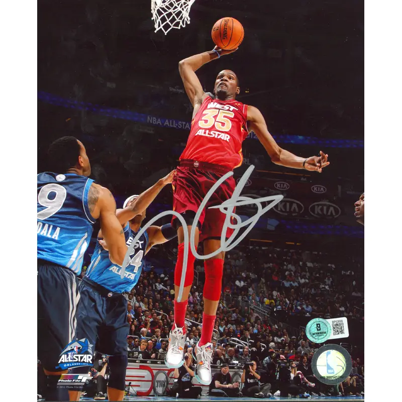 Suns Kevin Durant Authentic Signed 8x10 Photo Autographed BAS #BP50699