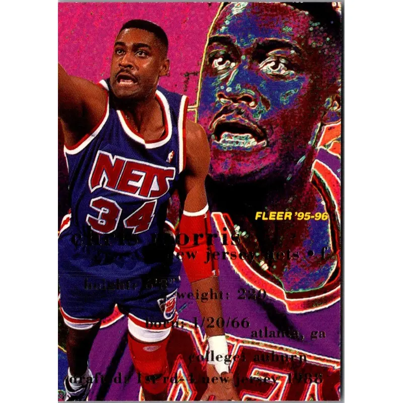 1995 Fleer Chris Morris #117