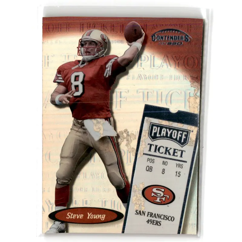 1999 Playoff Contenders SSD Steve Young #190