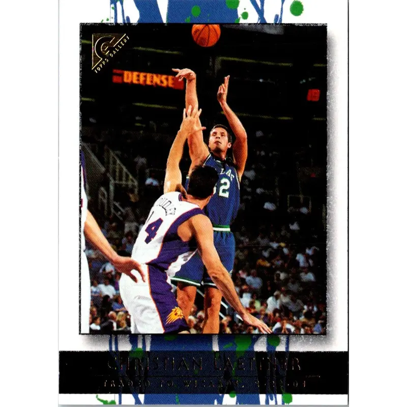 2000 Topps Gallery Christian Laettner #53