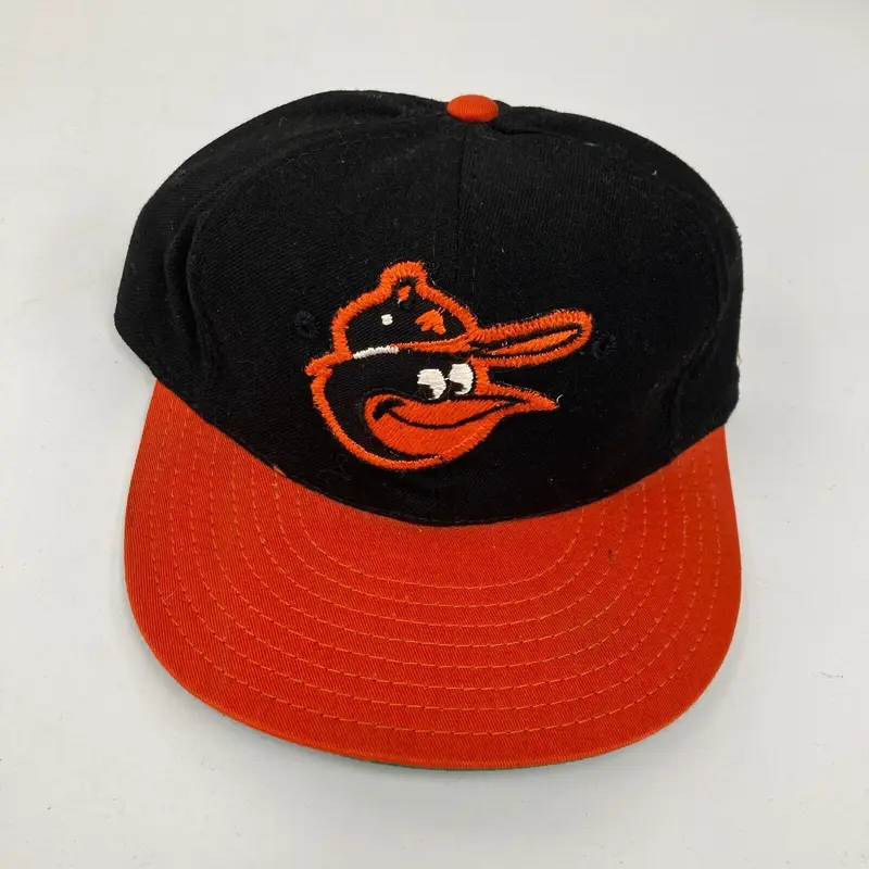 Vintage 1960's Baltimore Orioles Game Used Wilson Baseball Cap Hat