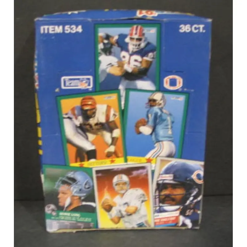 1991 Fleer Football Unopened Wax Box