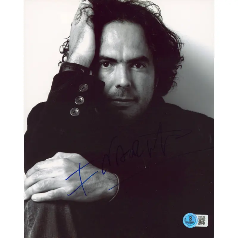 Alejandro Gonzalez Inarritu The Revenant Signed 8x10 Vertical Photo BAS #BS29459
