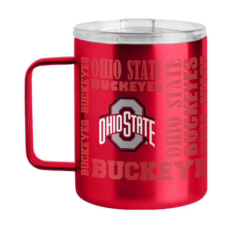 Ohio State 15oz Replay Stainless Steel Mug
