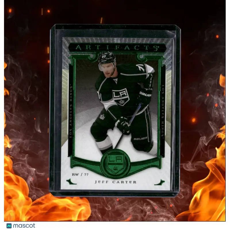 2015-16 Upper Deck Artifacts Jeff Carter Emerald Green 83/99 #12