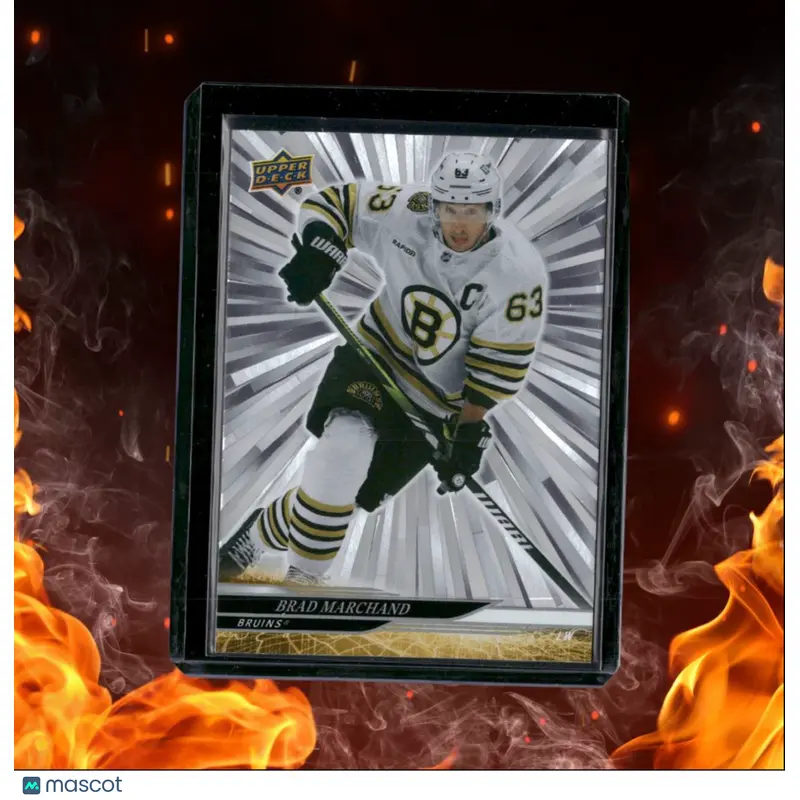 2024-25 Upper Deck Brad Marchand Silver Outburst #15