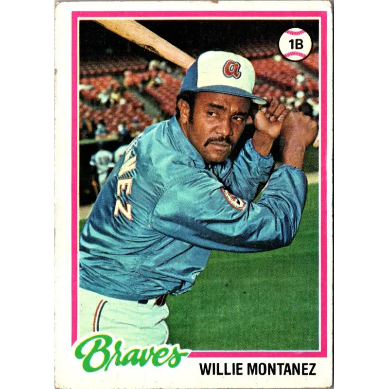 1978 Topps Willie Montanez #38