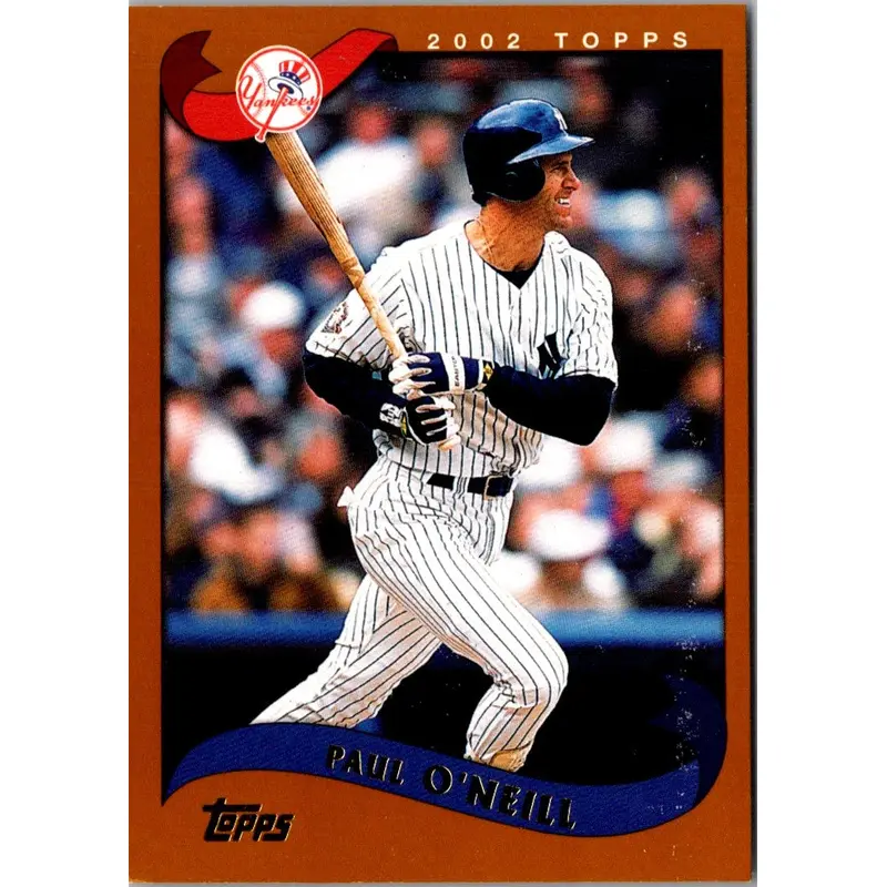 2002 Topps Limited Paul O'Neill #117