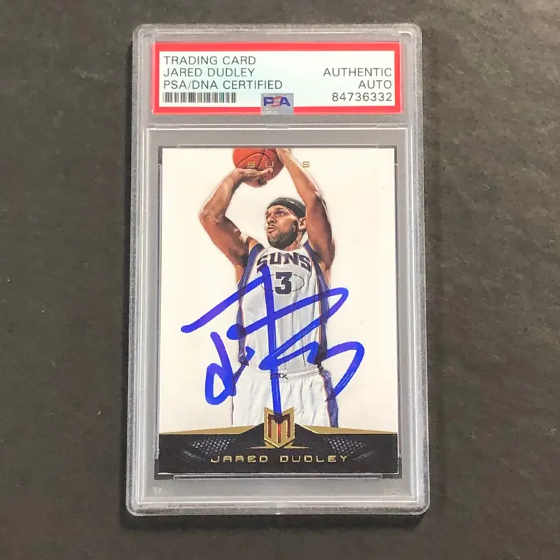 2012-13 Panini Momentum #236 Jared Dudley Signed Card PSA Slabbed Suns