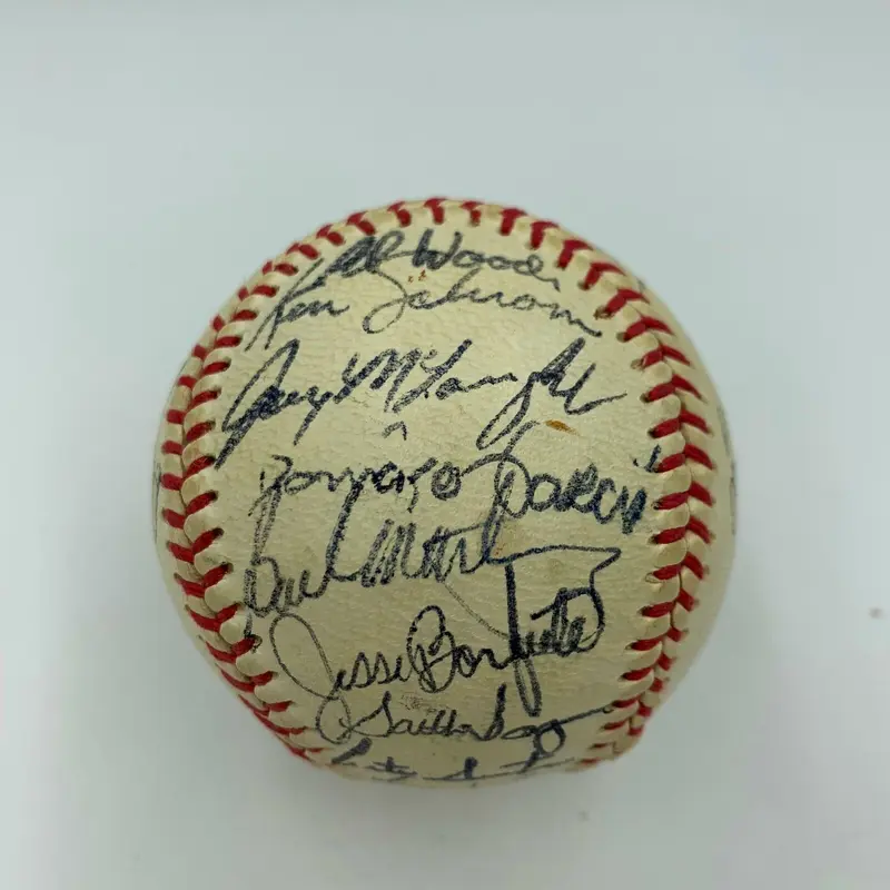 1982 Toronto Blue Jays Team Signed Autographed Baseball RARE