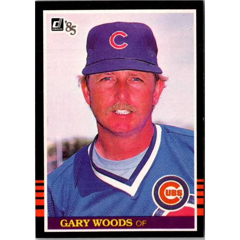 1985 Donruss Gary Woods #555