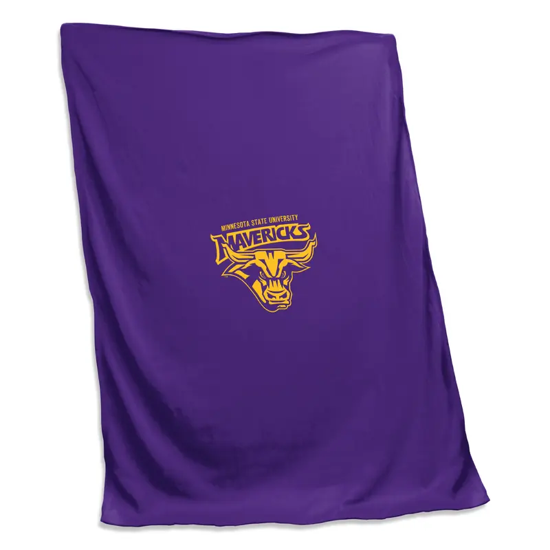 MN State Mankato Sweatshirt Blanket (Screened)