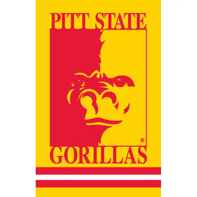 Pittsburg State Gorillas Premium Applique Banner - Party Animal Inc.