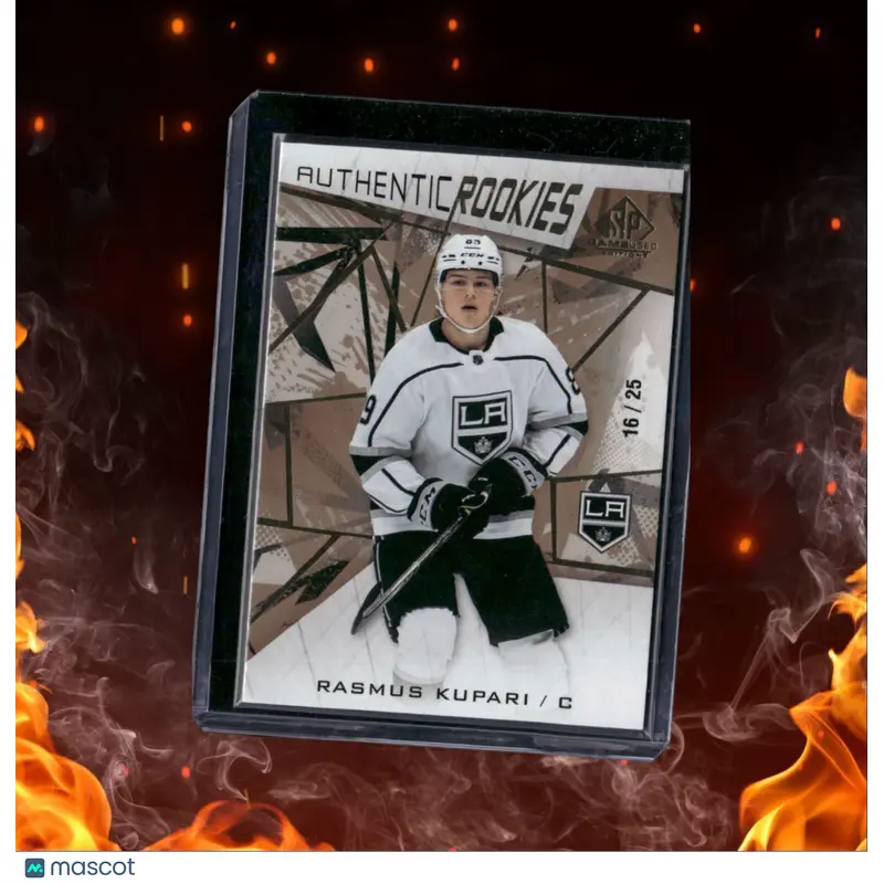 2021-22 Upper Deck SP Game Used Rasmus Kupari Authentic Rookie Auto 16/25 #147