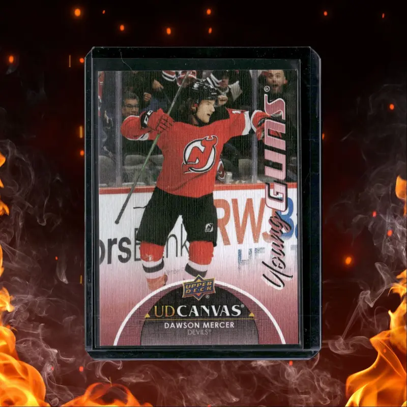 2021-22 Upper Deck UD Canvas Dawson Mercer Young Guns #C232