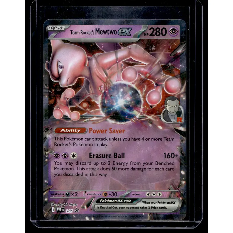 2025 Pokemon - Scarlet & Violet - Black Star Promos - Promos - Mewtwo #205
