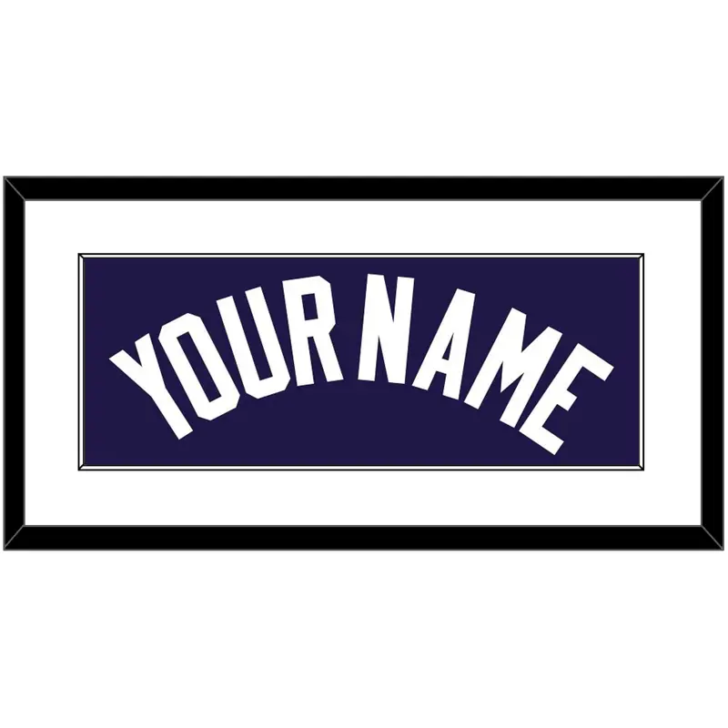 Charlotte Name - Purple Statement - Single Mat 1