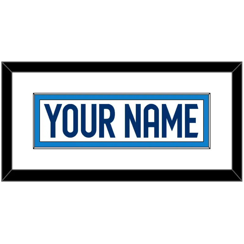 Finland Mens Hockey Nameplate - 2025 4 Nations White - Single Mat 1
