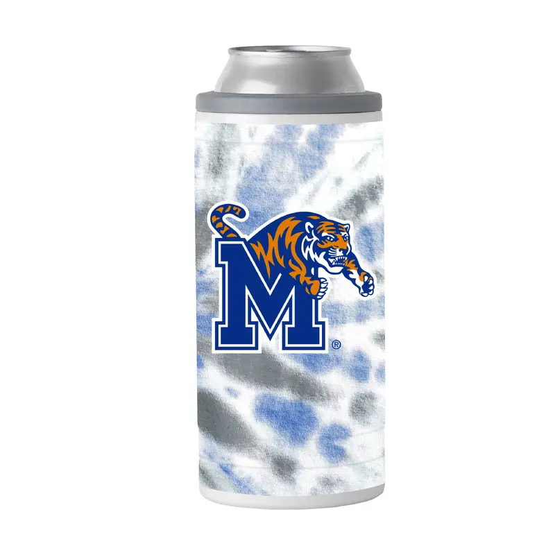 Memphis 12oz Tie Dye Slim Can Coolie