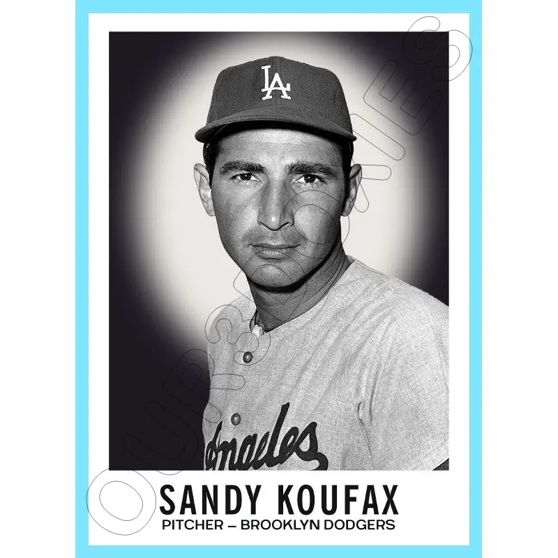 Sandy Koufax 1960 Leaf Custom Card - 4426