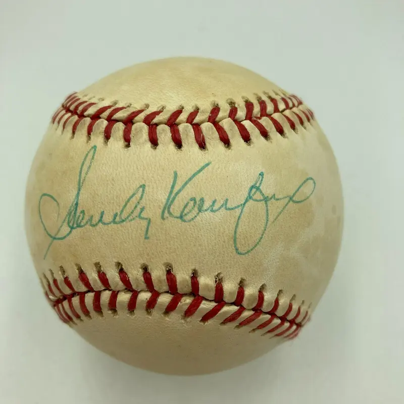 Sandy Koufax Signed Official National League Baseball Beckett COA