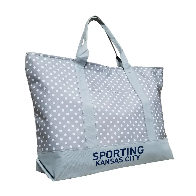 Sporting Kansas City Gray Dot Tote f/ Primary Wdmk