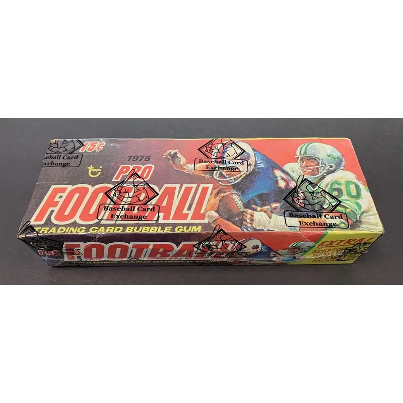 1975 Topps Football Unopened Wax Box (Authenticate)