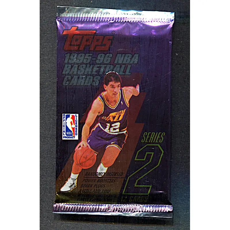 1995/96 Topps Basketball Unopened Series 2 Pack (12)
