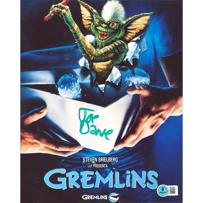 Joe Dante Gremlins Authentic Signed 8x10 Vertical Photo Autographed BAS #BR53052
