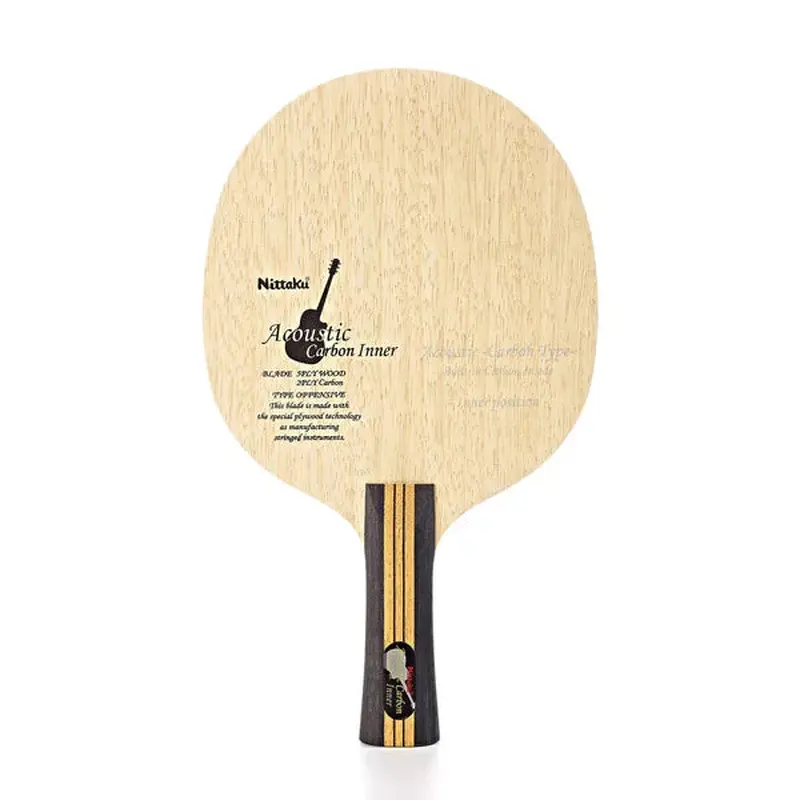 Nittaku Acoustic Carbon FL Table Tennis Blade | Kibi Sports